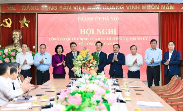 Mr Vũ Đăng Định Appointed Head of the Hanoi Party Committee’s Organization Commission